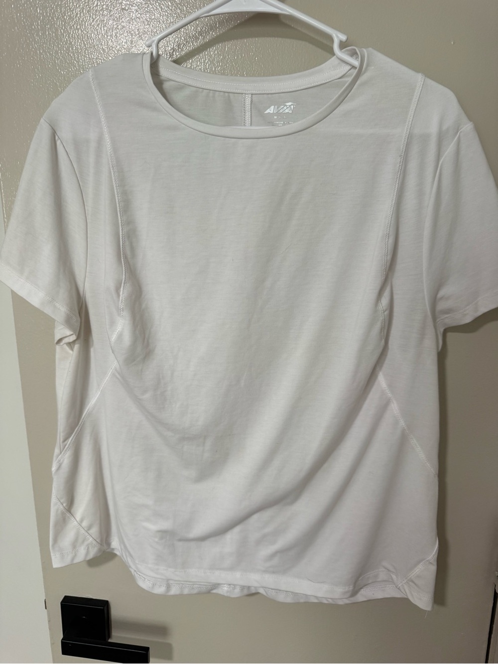 Avia White Short-Sleeve Performance Tee